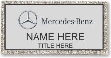 (image for) Mercedes-Benz Bling Silver Badge