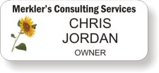 (image for) Merkler's Consulting Services White Badge