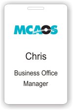 (image for) Middlesex Center for Advanced Orthopedic Surgery, LLC White ID Badge