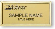 (image for) USS Midway Museum Gold Executive Badge