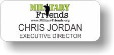 (image for) Military Friends Foundation White Badge