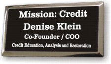 (image for) Mission: Credit Black Badge Silver Framed