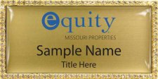 (image for) Equity Real Estate Bling Gold Badge