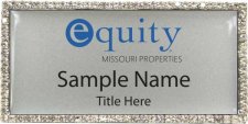 (image for) Equity Real Estate Bling Silver Badge