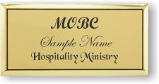 (image for) MOBC - Hospitality Ministry Gold Executive Badge