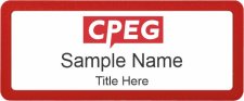 (image for) Carrier Vibrating Equipment, Inc Color Swap Name Badge
