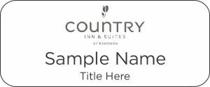 (image for) Country Inn & Suites By Radisson Standard White Badge