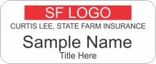 (image for) Curtis Lee SF Agency Standard White Badge