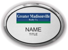 (image for) Greater Madisonville Realty Company Oval Executive Silver badge