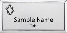 (image for) New York Philharmonic Executive Silver Badge - NY PHIL Logo