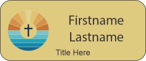 (image for) Lake Williamson Christian Center Standard Gold Badge