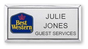 (image for) Best Western Classic Logo Executive Silver Badge