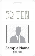 (image for) Embrey Management - 52 TEN Photo ID Vertical badge