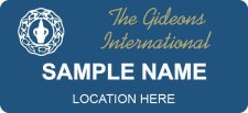 (image for) Gideon's International - Auxiliary Standard Badge