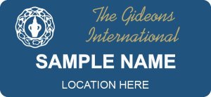 (image for) Gideon\'s International - Auxiliary Standard Badge