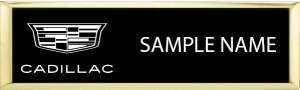 (image for) CADILLAC Small Executive Gold Other Badge