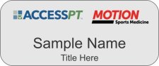 (image for) Access PT & MOTION Sports Medicine Silver Badge