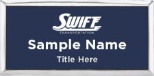 (image for) Newport Coast CA Swift Executive Silver Navy Badge