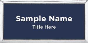 (image for) Newport Coast CA Executive Silver Navy Badge