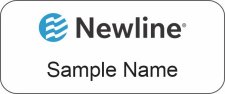 (image for) OdysseyRe Newline Standard White badge - No Title