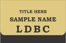 (image for) Le Detroit Baptist Church Gold Pocket Badge