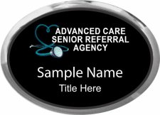 (image for) Advanced Care Senior Referral Agency Oval Executive Silver badge