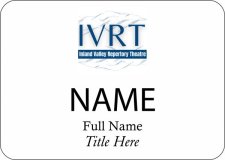 (image for) IVRT Standard White badge