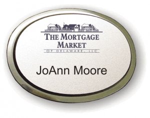 (image for) #CA5 The Mortgage Market Silver Oval Executive Badge