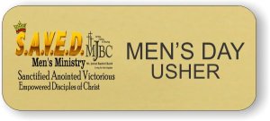 (image for) Mount Jezreel Baptist Church Gold Badge