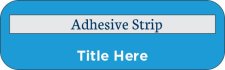 (image for) NAIFA Title Dropbar with Adhesive Strip
