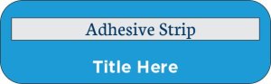(image for) NAIFA Title Dropbar with Adhesive Strip