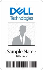 (image for) Dell Technologies - Photo ID Vertical Badge