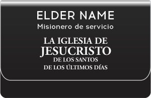 (image for) The Church of Jesus Christ of Latter-Day Saints - Pocket Insert Badge
