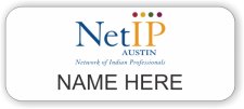 (image for) NetIP Austin White Badge