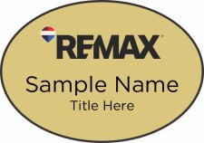 (image for) Remax Logo - 2025 Oval Gold badge