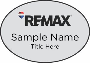 (image for) Remax Logo - 2025 Oval Silver badge