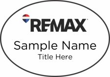 (image for) Remax Logo - 2025 Oval White badge