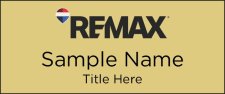 (image for) Remax Logo - 2025 Squared Corners Gold badge