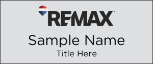 (image for) Remax Logo - 2025 Squared Corners Silver badge