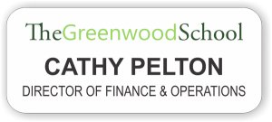 (image for) The Greenwood School White Rounded Corners badge