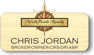 (image for) NorthPointe Realty Gold Shaped Badge