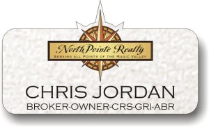 (image for) NorthPointe Realty Silver Shaped Badge