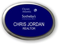 (image for) Ocean Atlantic Sotheby's International Realty Blue Executive Oval Badge