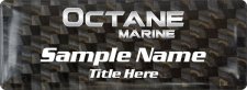 (image for) Octane Marine Carbon Badge Badge