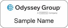 (image for) Odyssey Group Standard White badge - No Title