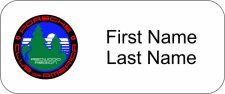 (image for) Redwood Region Porsche Club of America White Badge Style A