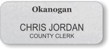 (image for) Okanogan County Auditor Silver Badge