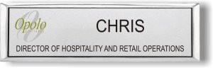 (image for) Opolo Vineyards Small Silver Executive Badge