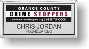 (image for) Orange County Crime Stoppers Executive Silver Badge