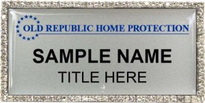 (image for) Old Republic Home Protection Bling Silver Badge